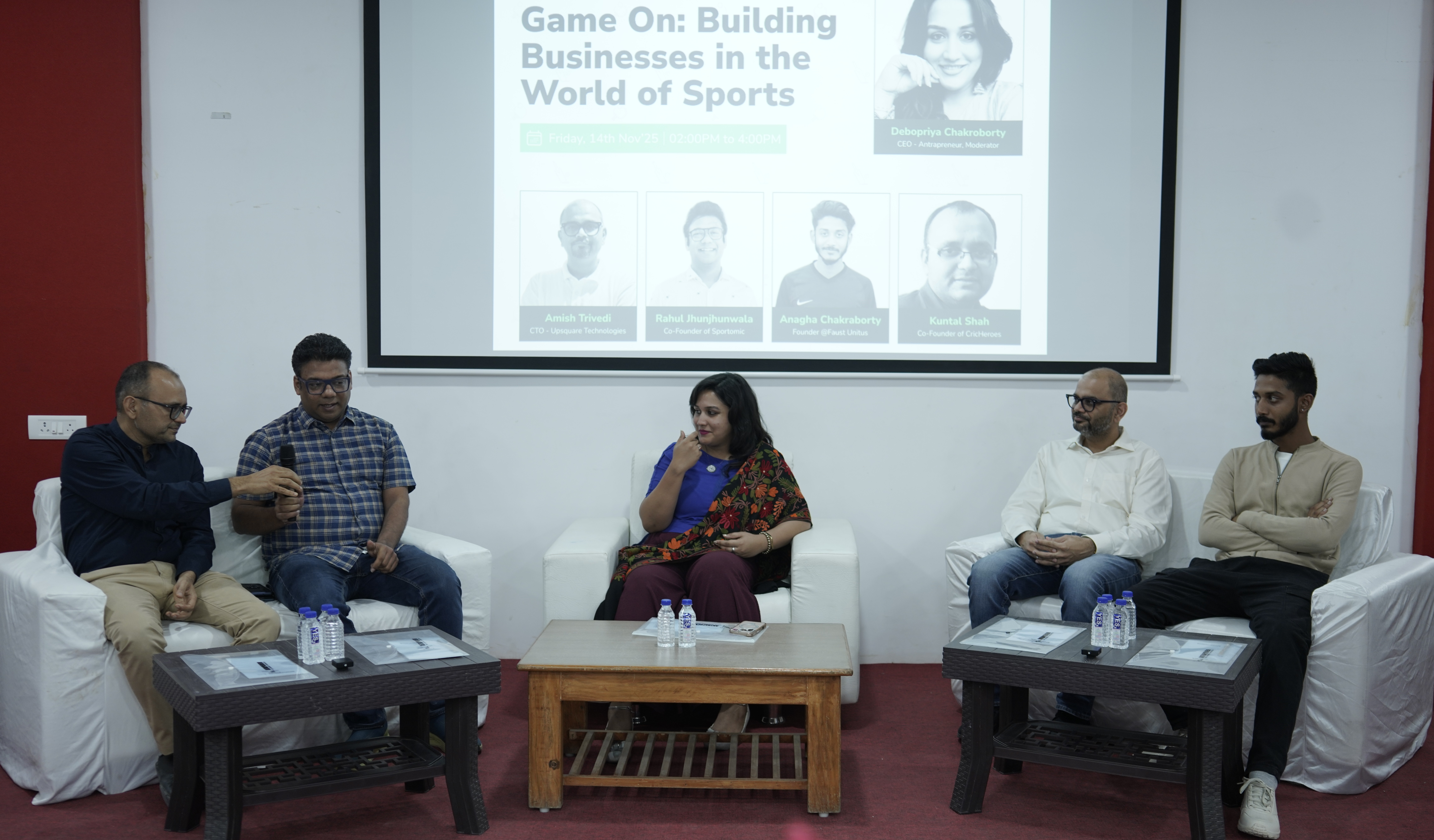 The Business Behind the Scoreboard | Sports & Entrepreneurship Meetup at House of Starts, Ahmedabad